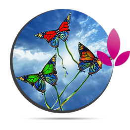 Le cerf-volant décoré - Astrologie Tibétaine Le cerf-volant décoré - Astrologie Tibétaine